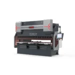 ALLBEST ATC sheet metal bending machine angled front view